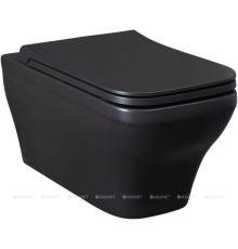 Чаша подвесного унитаза Allen Brau Infinity 4.21011.31 черный матовый