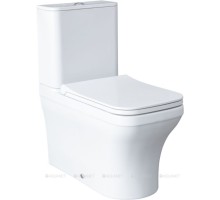 Чаша напольного унитаза Allen Brau Infinity 4.21012.20 белый глянец