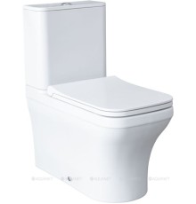 Чаша напольного унитаза Allen Brau Infinity 4.21012.20 белый глянец