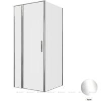 Душевой уголок Allen Brau Priority 90x90 3.31025.00 + 3.31043.00 хром 