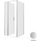 Душевой уголок Allen Brau Priority 90x90 3.31026.BA + 3.31044.BA серебро браш