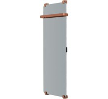 Полотенцесушитель электрический Allen Brau Infinity 120x44 с рейлингом и креплением, медь браш