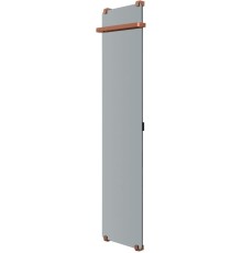 Полотенцесушитель электрический Allen Brau Infinity 180x44 с рейлингом и креплением, медь браш