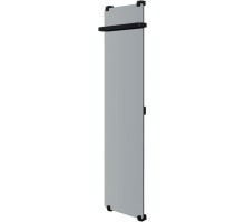 Полотенцесушитель электрический Allen Brau Infinity 160x44 с рейлингом и креплением, черный браш