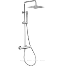 5.21032-00 INFINITY 4.0 Душ.система, термостат Vernet, Верх душ Slim 300мм,хром (314369)