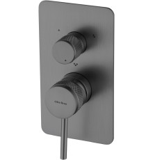5.31A11-MG PRIORITY X3 Смеситель встр. 3 выхода, Kerox,Easy box,графит браш (323751)