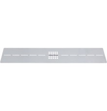 8.210N4-SS Infinity накладка сифона, для поддона 120х90, Нерж.Сталь (325527)