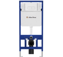 9.11101.20 PNEUMATIC PRO Инсталл. для подв. унитаза, патрубки, б/кнопки смыва 1112х95х500мм (325593)