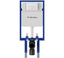 9.11103.20 PNEUMATIC PRO 2.0 Инстал.для подв.унитаза,патрубки, б/кнопки смыва 1100х95х500мм (325595)