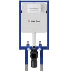 9.11103.20 PNEUMATIC PRO 2.0 Инстал.для подв.унитаза,патрубки, б/кнопки смыва 1100х95х500мм (325595)