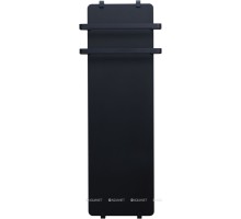 Полотенцесушитель INFINITY 1200х440мм черн.мат., с рейлингом 2.0 и креплением, черный браш (325638)