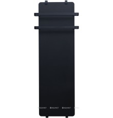 Полотенцесушитель INFINITY 1200х440мм черн.мат., с рейлингом 2.0 и креплением, черный браш (325638)