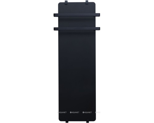 Полотенцесушитель INFINITY 1200х440мм черн.мат., с рейлингом 2.0 и креплением, черный браш (325638)