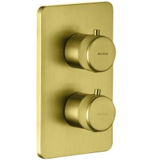 5.31213-GB PRIORITY V.2 Термостат Vernet, без доп.оборудов.,Easy box,браш.золото (330533)