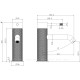5.31С01-BN PRIORITY 4.0 Cмеситель для умывальника, Kerox, браш. Никель (330897)