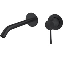 5.31C03-31 PRIORITY 4.0 Cмеситель для умыв. встраив.,круг.накл.,Kerox,EASY BOX,черн.мат (330910)