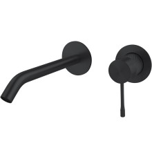 5.31C03-31 PRIORITY 4.0 Cмеситель для умыв. встраив.,круг.накл.,Kerox,EASY BOX,черн.мат (330910)