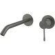 5.31C03-MG PRIORITY 4.0 Cмес. для умыв. встраив.,круг.накл.,Kerox,EASY BOX, графит браш (331002)