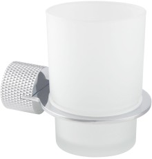 6.31С02-00 PRIORITY 4.0 Стакан 78x104x97мм, латунь/сталь/стекло, хром (327934)