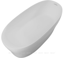 Ванна из искусственного камня Allen Brau Solid Stone Krion Oval 170x80 2.35003.21