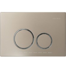 9.20001.BN PRIORITY Кнопка смыва пневмо, abs никель /хром (333390)