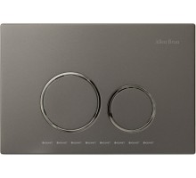 9.20001.GR PRIORITY Кнопка смыва пневмо, abs графит /хром (333391)