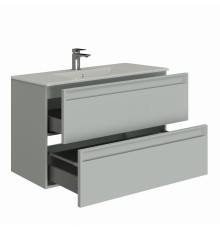 1.E1003.PWM ECLIPSE 2.0 Тумба 101, рapyrus white matt (333999)