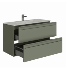 1.E1002.CGM ECLIPSE 2.0 Тумба 81, cement grey matt (334004)