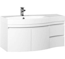 Тумба под раковину Aquanet Опера 115 L белый (2 дверцы 2 ящика)