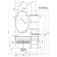 Тумба под раковину Aquanet Опера 115 L белый (2 дверцы 2 ящика) 212990