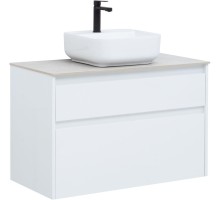 Тумба под раковину Aquanet Nova Lite 90 белый (2 ящика) 