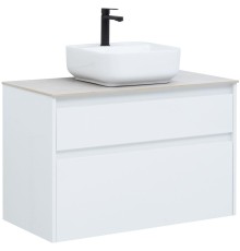 Тумба под раковину Aquanet Nova Lite 90 белый (2 ящика)