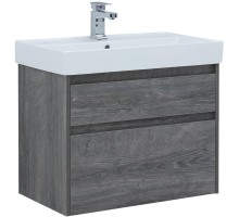 Тумба под раковину Aquanet Nova Lite 75 дуб рошелье (2 ящика) 