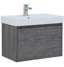 Тумба под раковину Aquanet Nova Lite 75 дуб рошелье (1 ящик)