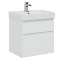 Тумба под раковину Aquanet Nova Lite 60 белый (2 ящика) 