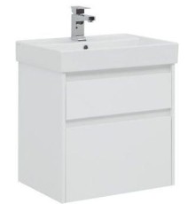Тумба под раковину Aquanet Nova Lite 60 белый (2 ящика) 