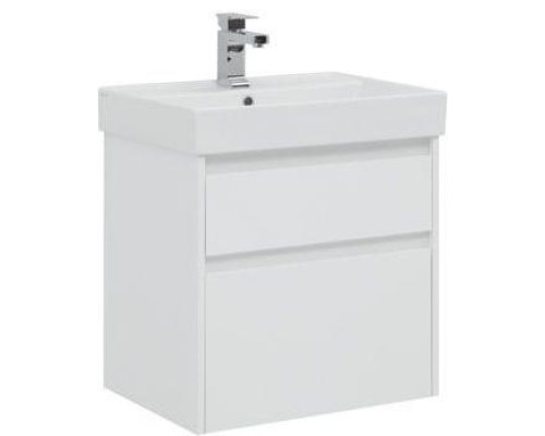Тумба под раковину Aquanet Nova Lite 60 белый (2 ящика) 242575 Тумба под раковину Aquanet Nova Lite 60 белый (2 ящика) 242575
