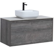 Тумба под раковину Aquanet Nova Lite 100 дуб рошелье (1 ящик) 