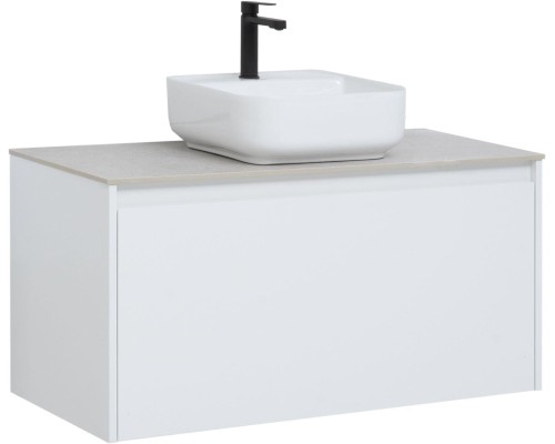 Тумба под раковину Aquanet Nova Lite 100 белый (1 ящик) 242580 Тумба под раковину Aquanet Nova Lite 100 белый (1 ящик) 242580