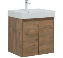 Тумба под раковину Aquanet Nova Lite 60 дуб рустикальный (2 ящика)