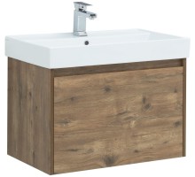 Тумба под раковину Aquanet Nova Lite 75 дуб рустикальный (1 ящик) 