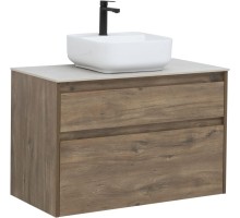 Тумба под раковину Aquanet Nova Lite 90 дуб рустикальный (2 ящика) 