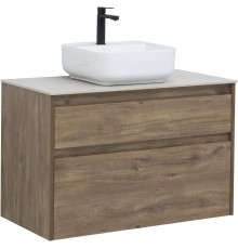 Тумба под раковину Aquanet Nova Lite 90 дуб рустикальный (2 ящика)