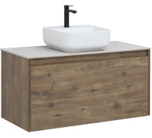 Тумба под раковину Aquanet Nova Lite 100 дуб рустикальный (1 ящик) 