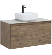 Тумба под раковину Aquanet Nova Lite 100 дуб рустикальный (1 ящик)