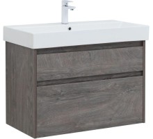 Тумба под раковину Aquanet Nova Lite 85 дуб рошелье, 2 ящика