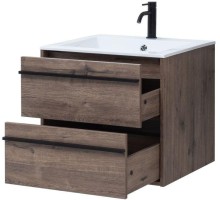 Тумба под раковину Aquanet Lino 60 Дуб Веллингтон 