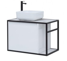 Тумба под раковину Aquanet Nova Lite Loft 75 L белый 