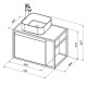 Тумба под раковину Aquanet Nova Lite Loft 75 L дуб рустикальный 261658