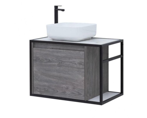 Тумба под раковину Aquanet Nova Lite Loft 75 L дуб рошелье 261654